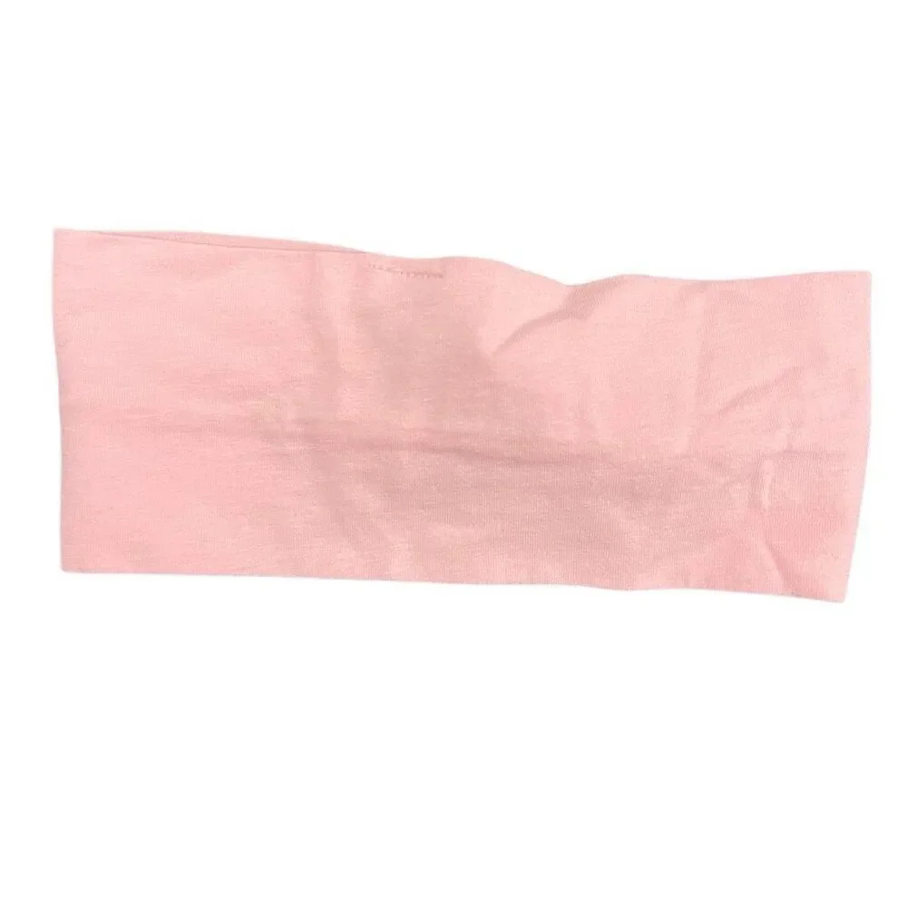 H&M Baby Toddler Girls 4-Pack Twist Knot Cotton Headbands Pink Purple Butterfly